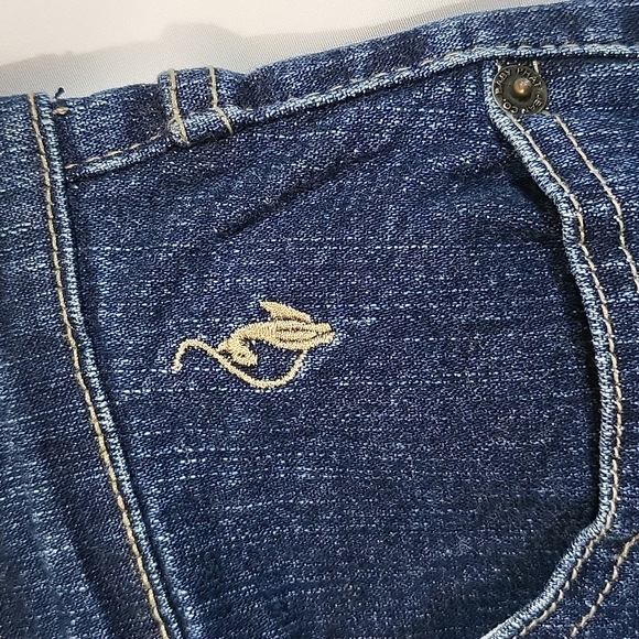 EUC Baby Phat Boot Cut Blue Jeans Size 5 - Picture 4 of 9